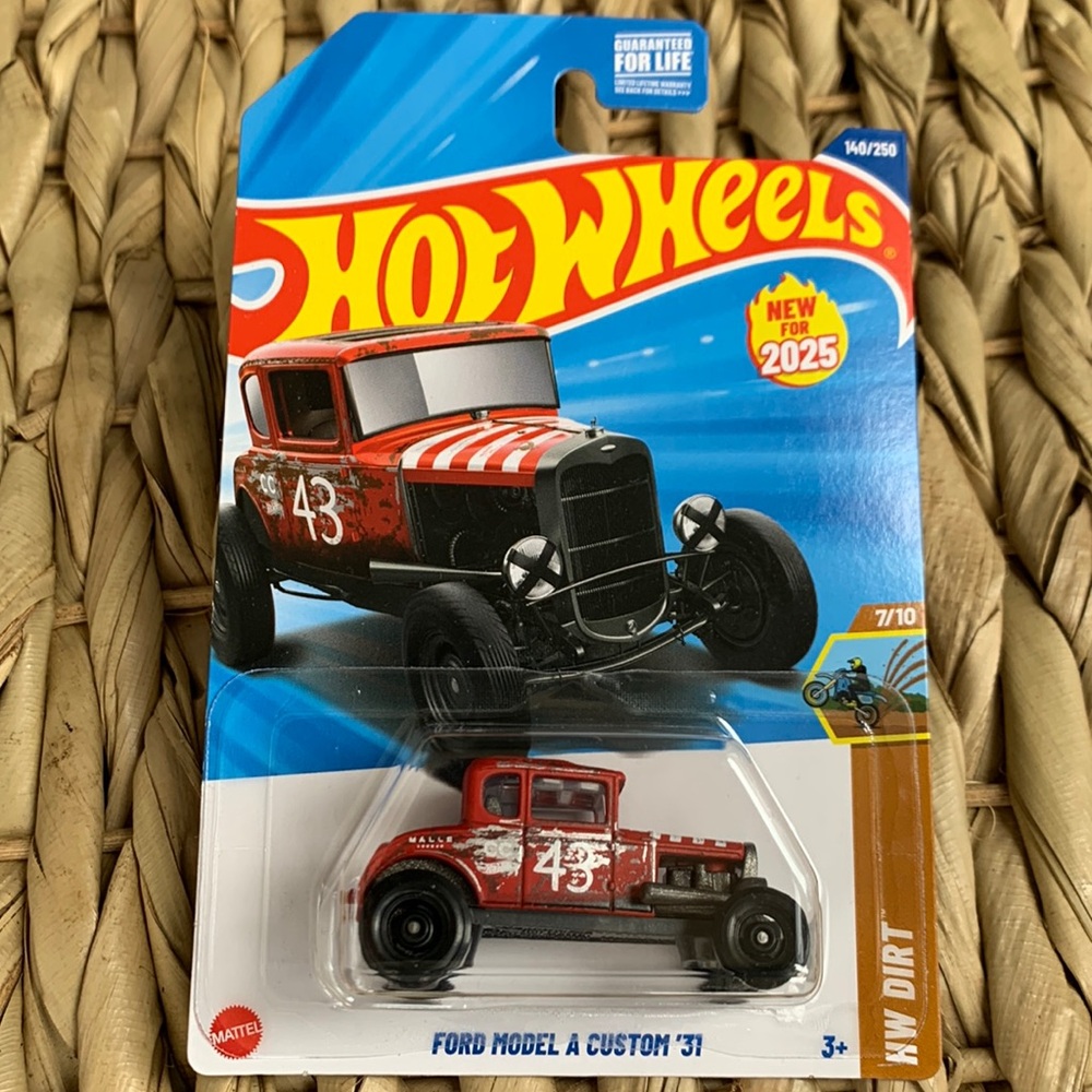 Ford Model A Custom 1931 Hot Wheels 1930s Collectible Car New 2025 Hotwheels